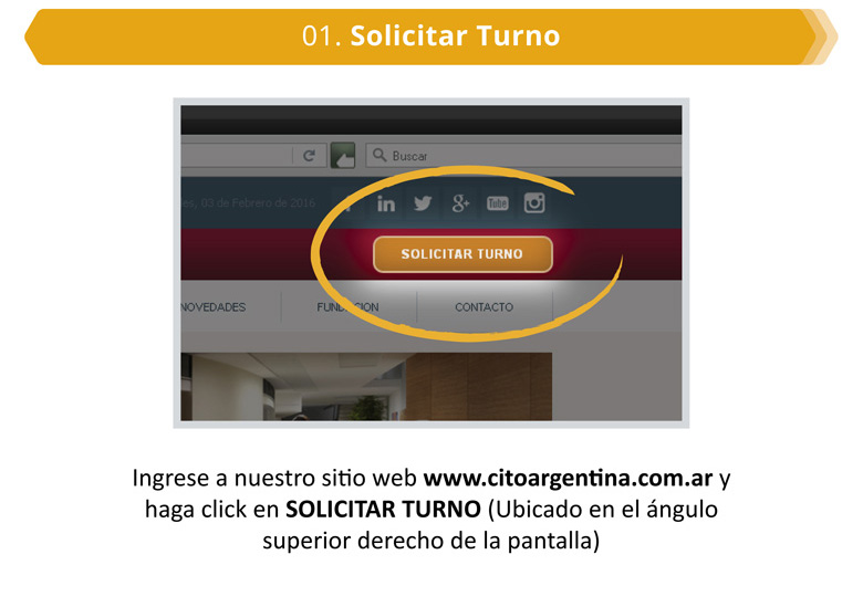 Reserve su turno online en 5 simples pasos