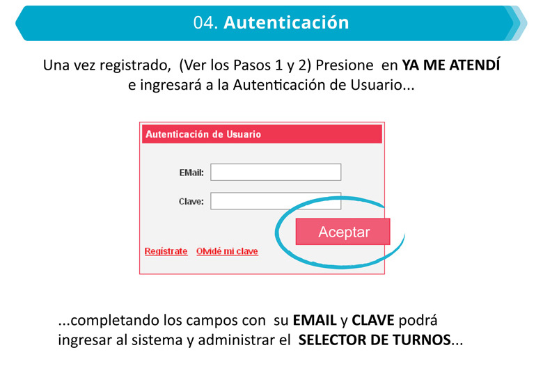 Reserve su turno online en 5 simples pasos